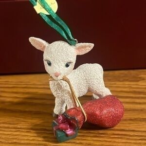 The Danbury mint Christmas ornament - lamb